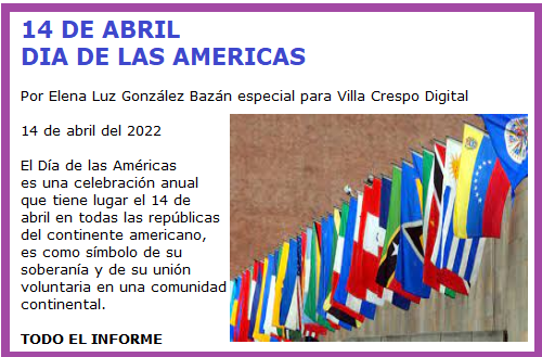 DIA DE LAS AMERICAS